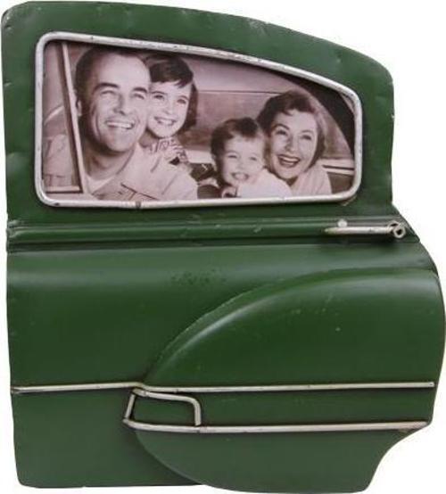 Dekoratif Metal Çerçeve Araba Kapısı Temalı Dekoratif Hediyelik