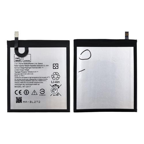 Teknonet Lenovo K6 Uyumlu Nettech 4000 MAh Batarya NT-82536
