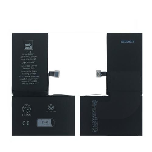 Teknonet Apple iPhone X Uyumlu Nettech NT-2010 3150 mAh Batarya NT-82530