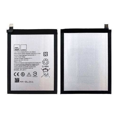 Teknonet Lenovo K5 Note A7020 Uyumlu Nettech NT-2017 3500 MAh Batarya NT-82535