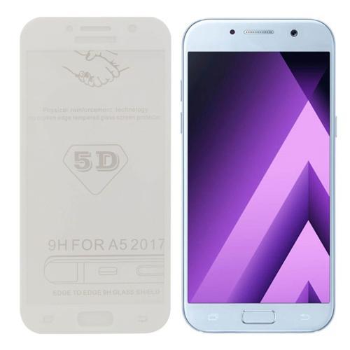 Samsung Galaxy A520 A5 2017 Uyumlu 5D Glas Full Cam Koruyucu NT-19417
