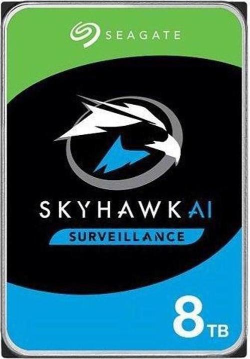 Skyhawk AI ST8000VE001 8 Tb 7200rpm 256mb Sata3 7/24 Güvenlik Harddiski