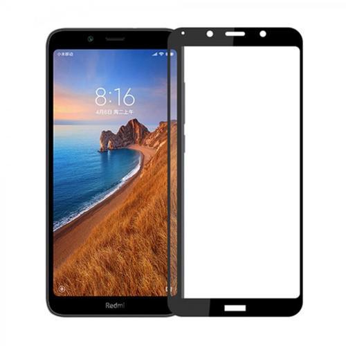 Xiaomi Redmi 7A Uyumlu 5D Glas Full Cam Koruyucu VR-19706