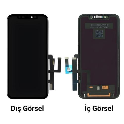 Apple iPhone 11 Pro Uyumlu Glw Fhd Lcd+Dokunmatik+Çıtalı NT-108143