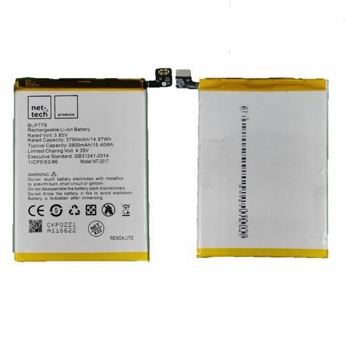 Teknonet Oppo Reno 4 Lite Uyumlu Nettech NT-93123 Batarya NT-93123
