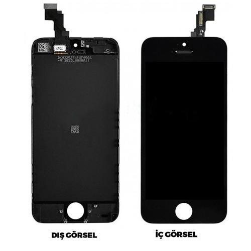 Teknonet Apple iPhone 5C Uyumlu AAA Kalite Lcd+Dokunmatik+Çıtalı VR-17977