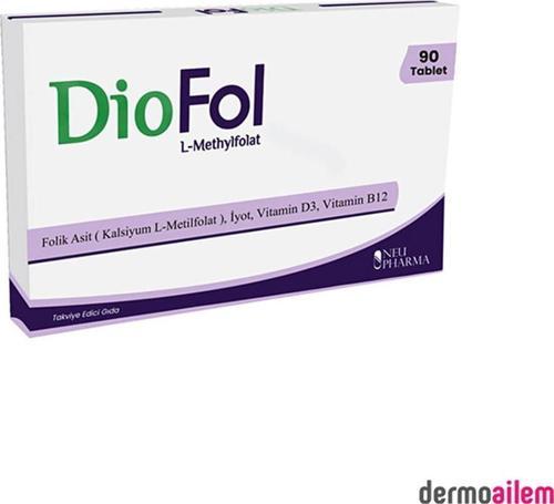 Diofol L-Methylfolat 90 Tablet