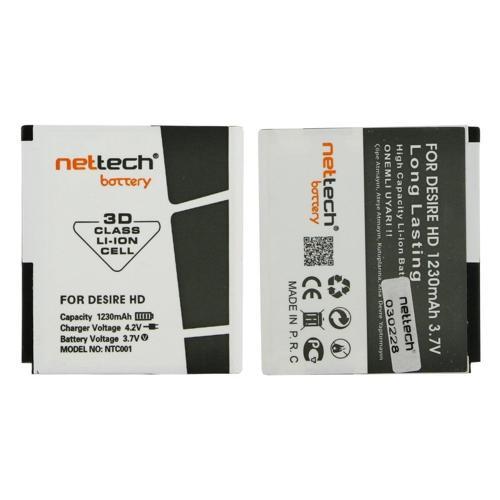 Teknonet HTC Desire Hd Uyumlu Nettech PD98100 1200 MAh Batarya NT-12336
