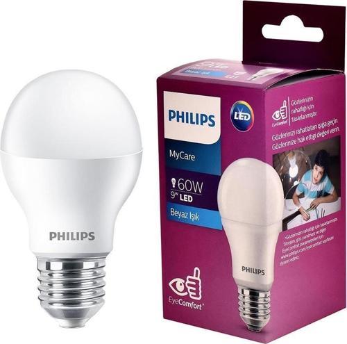 Ledbulb 9-60W E27 Beyaz Işık Led Ampul Phleco114017 (2 Adet)
