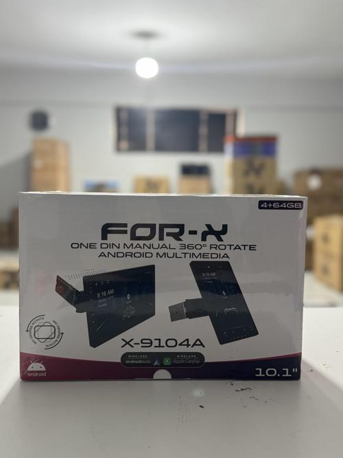 X-9104A 4/64 ANDROİD OTO TEYP 10.1 DÖNER EKRAN