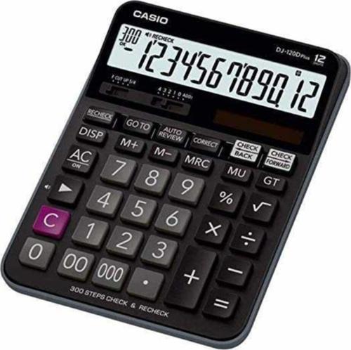 Dj-120d Plus 12 Haneli Büyük Hesap Makinesi