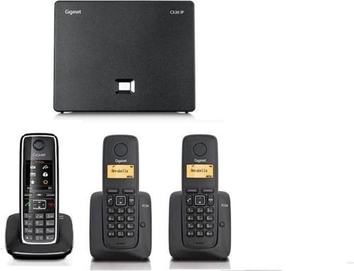 C530 Ip 3 Dahili Dect Telsiz Kablosuz Telefon Santrali