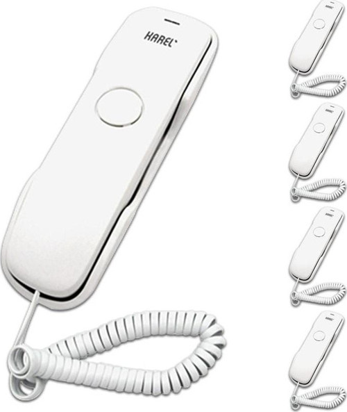 5 Adet Beyaz Tm902 Duvar Telefonu