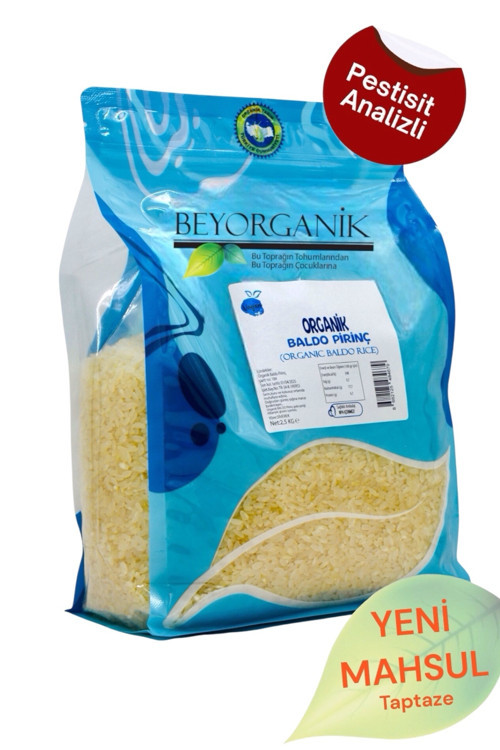 Organik Pirinç Baldo 2,5kg