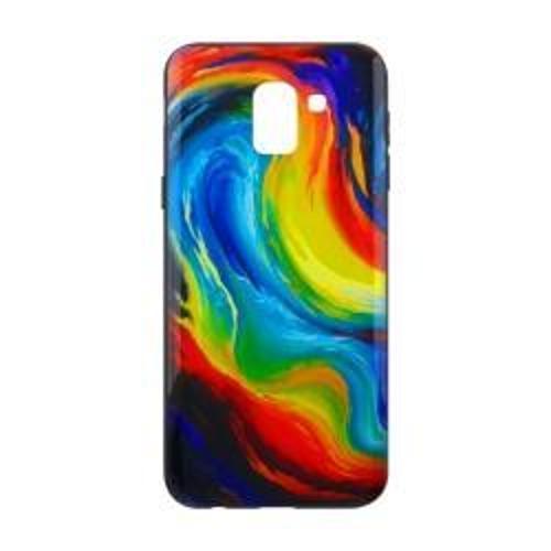 Samsung Galaxy J600 J6 Uyumlu Desenli Seri Arka Koruma Kılıf NT-28540