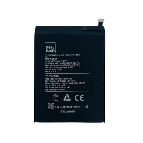 Teknonet Omix X5 Uyumlu Nettech 5000 MAh Batarya NT-113060