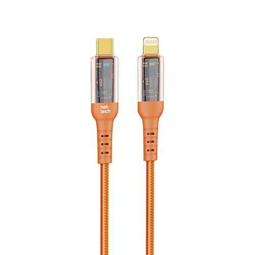 NT-DC35 30W Plastik 100 Cm Type-C To Lightning Şarj ve Data Kablosu NT-108304
