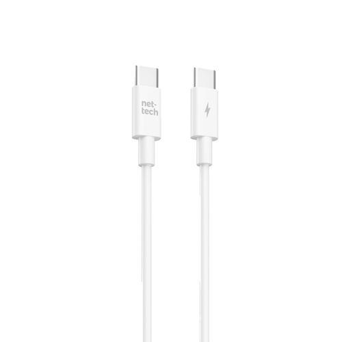 NT-DC53 60W Plastik 100 Cm Type-C To Type-C Şarj ve Data Kablosu NT-112819
