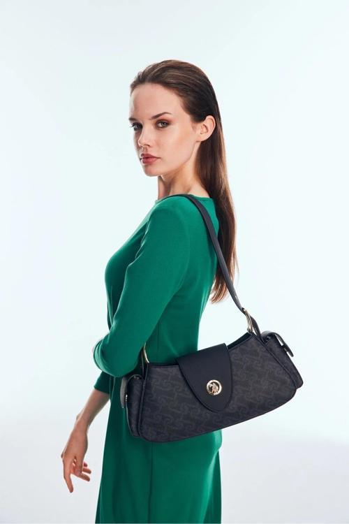 Kadın Omuz Çantası US24521 U.S. POLO ASSN. USPA LADIES BAG BLACK