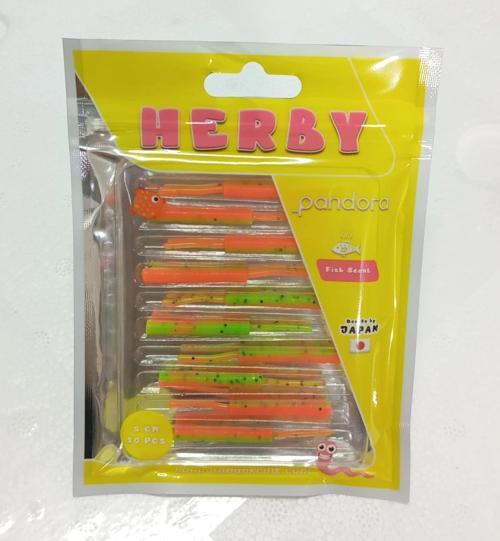 Herby LRF Silicon 5cm 10'lu Renk: Tiger