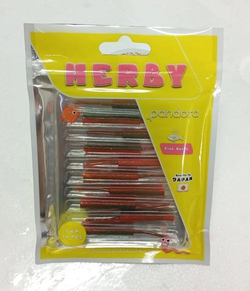 Herby LRF Silicon 5cm 10'lu Renk: Camo