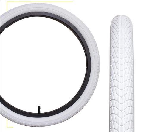RAPTOR Beyaz Dış Lastik 20X1.95 (Desen-P1023) 20 Jant Beyaz Çocuk Bisikleti Dış Lastiği Düz Lastik