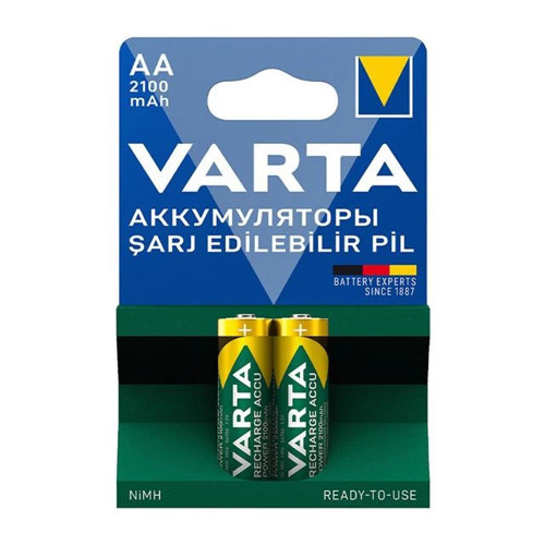 56706 1.2V 2100 mAh Şarjlı AA Kalem Pil (2'li Paket)