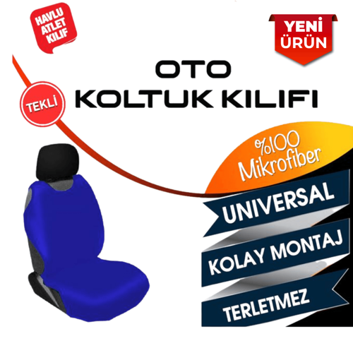 Havlu Mikrofiber Oto Atlet Kılıf Universal