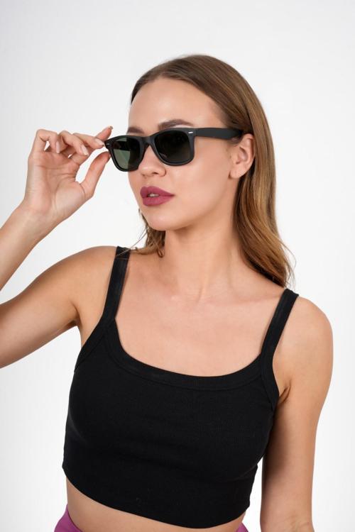 101 C3 Black/Green Olivier Philippe Polarize Güneş Gözlüğü