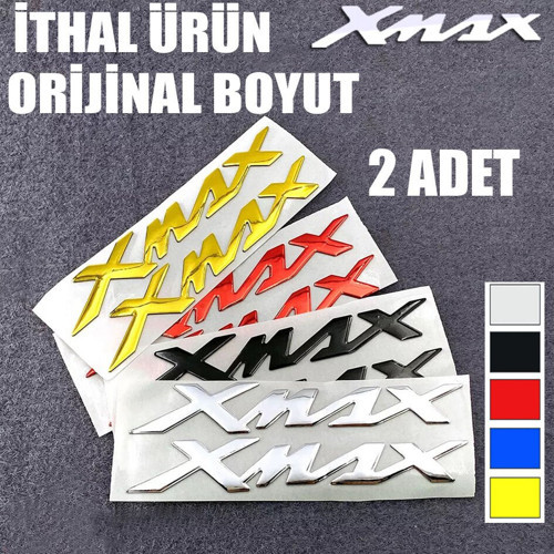 Yamaha Xmax 125/250/300 2018-2022 Xmax Yazı Logo Mavi Renk