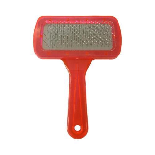 Kedi Köpek Tarağı Şeffaf 9*14 cm Turuncu