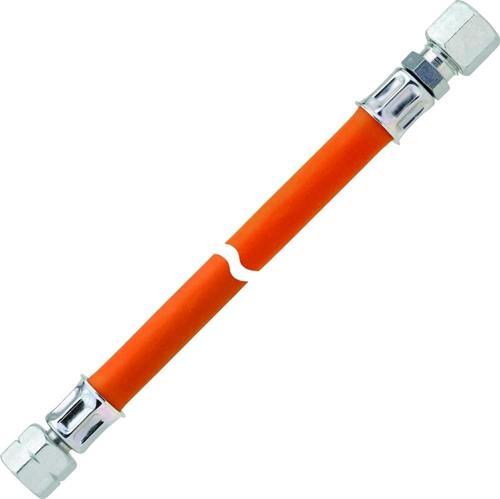 G1/4 - RVS8 40cm 8mm Boru Bağlantılı Karavan Gaz Hortumu