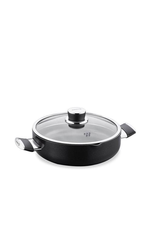 A3885 Lena Seramik Kısa Tencere 24x7 Cm