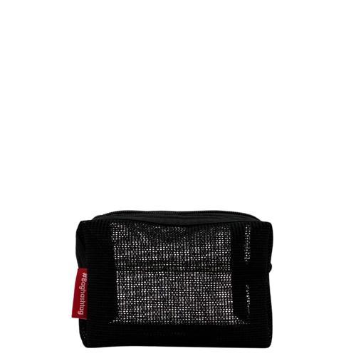 Mini Siyah File Clutch Çanta