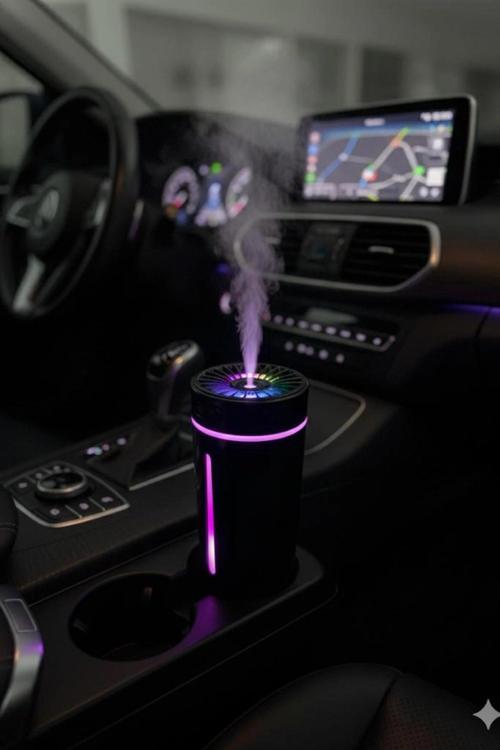 Blackbird KT-H04 Siyah Oto İçi Ofis Ev Hava Nemlendirici Işıklı Buhar Koku Makinası