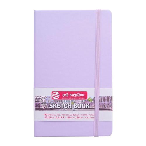 Art Creation Sketchbook Sert Kapak Eskiz Çizim Defteri 140 gr. 13x21 cm. 80 yp. PASTEL Lİ