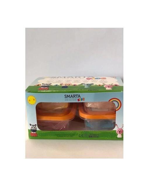 Kids Hava İle Kuruyan Modelleme Hamuru Çok Renkli Okul Seti 4x70 gr. Karışık Renk