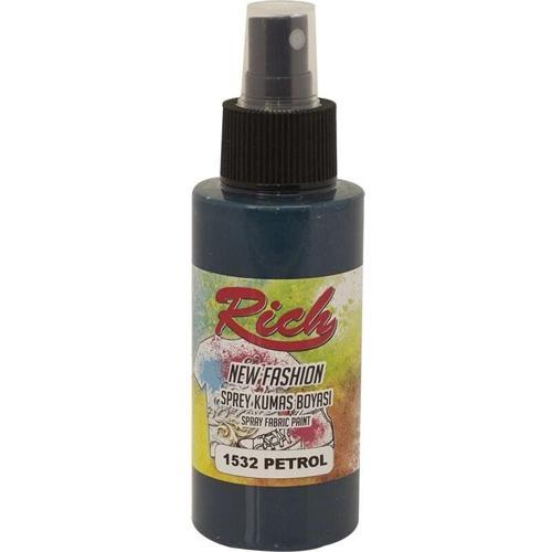 New Fashion Sprey Kumaş Boyası 100 cc. 1532 PETROL