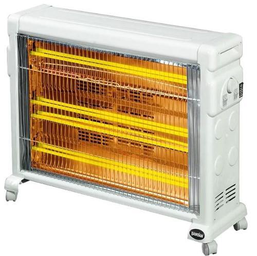 3000 W Buharlı ve Fanlı Quartz Isıtıcı