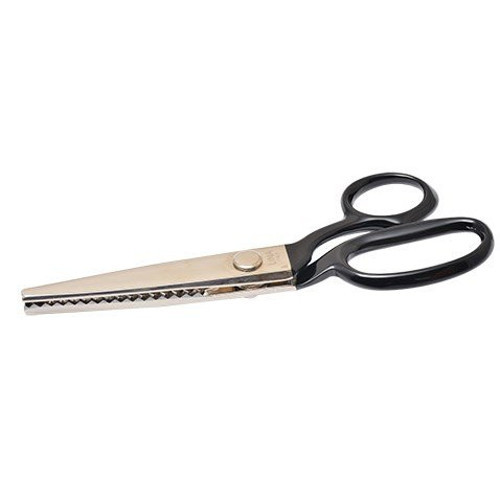 Metal Saplı Sürfile Zikzak Makası 21cm / 314-8.5