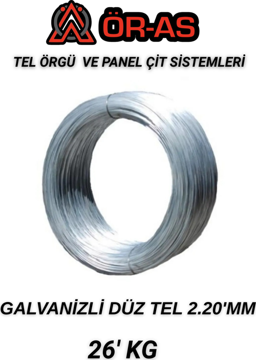 Galvanizli Tel -26 Kg - 2.20 Mm - Bağlama Teli Paslanma Yapmaz<