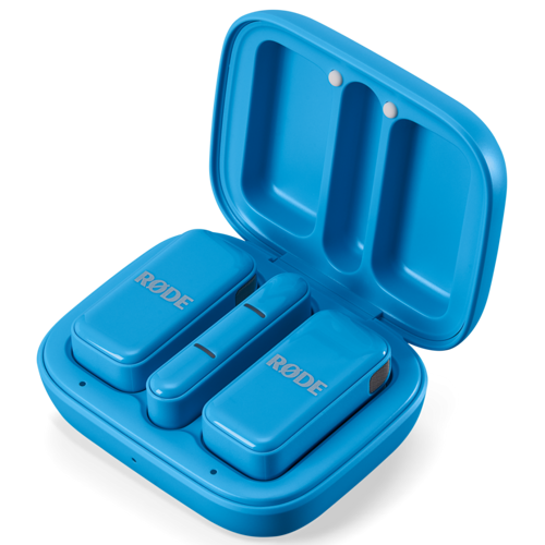 Wireless Micro: Mavi: USB-C | Ultra Kompakt Kablosuz Mikrofon