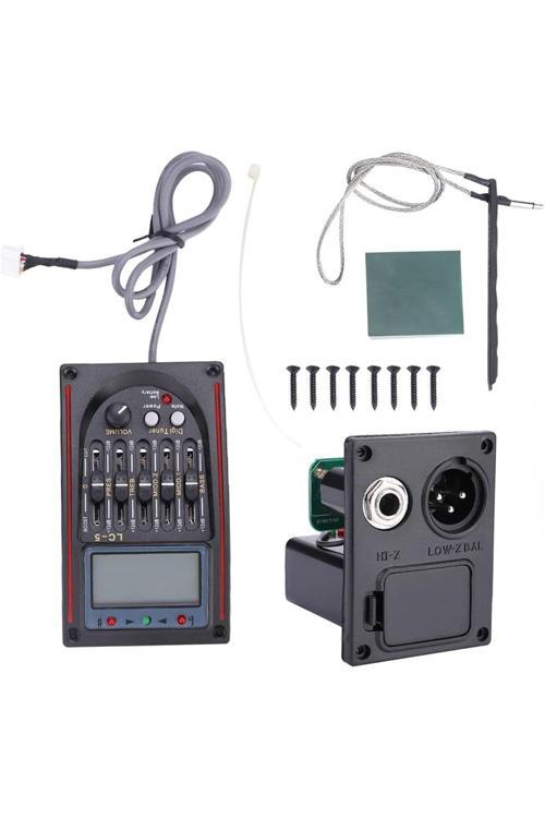 -5 Akustik Ekolayzer Preamp+Gitar Eşikaltılı Ful Set