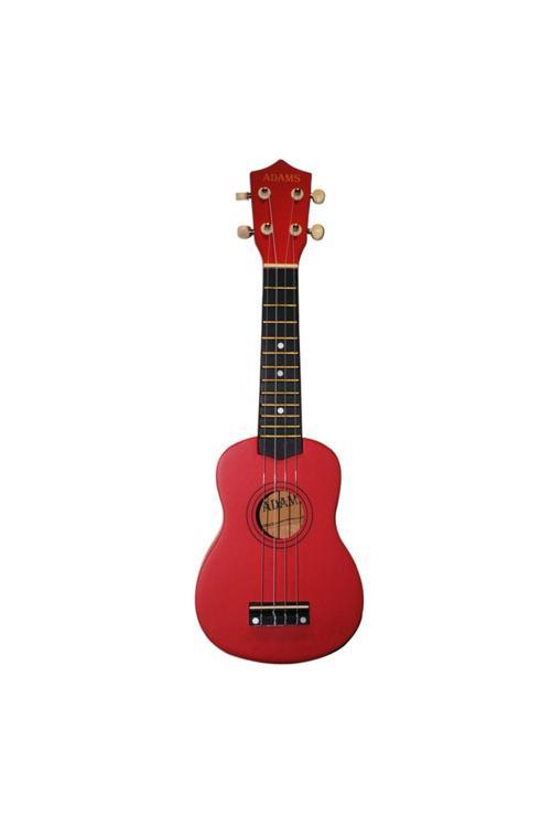 Kırmızı Renk Soprano Student Model Ukulele Kılıf Pena Hediyeli