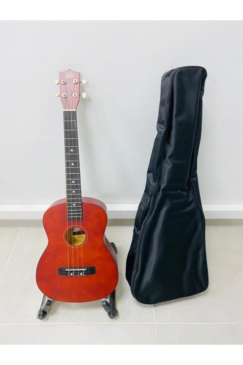 Baretone Kırmızı Renk Ukulele Kılıf Ve Pena Hediyeli