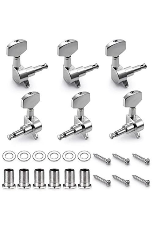 Fluid Mha10 Akustik Gitar Burgusu 3+3 Set + Vida Somun Pul