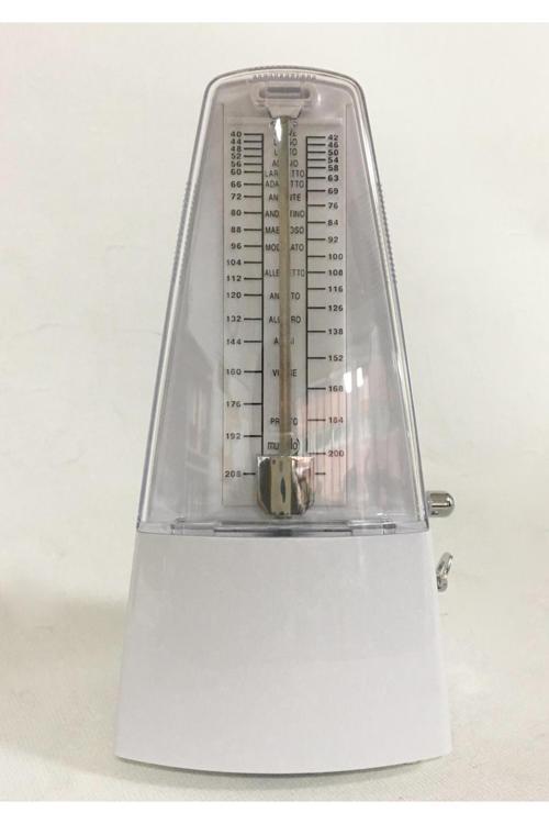 Musedo Mekanik Metronom Beyaz