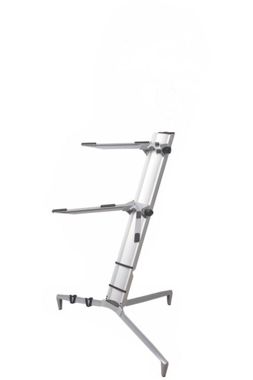 Ks-200Bk ( Siyah Renk ) 2 Katlı Çantalı İthal Profesyonel Org Sehpası