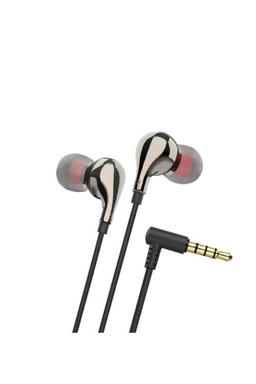 -Linktech E80 Stereo Mikrofonlu 3.5Mm Kulak İçi Kablolu Kulaklık