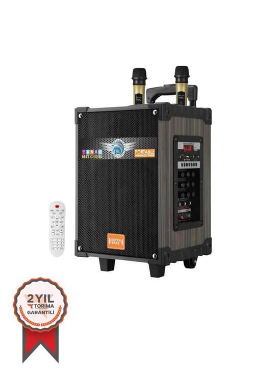 Profesyonel Lt-912 Bt Kablosuz Hoparlör Bass Ses Kutusu